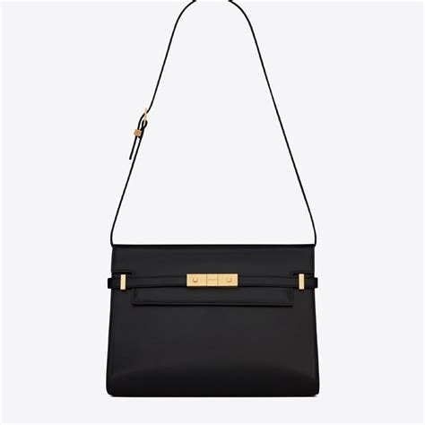 ysl manhattan shoulder bag|black and white ysl bag.